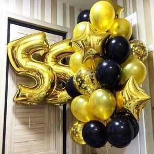 Шары на юбилей